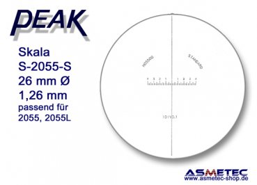 Peak Glasskala 2055-S